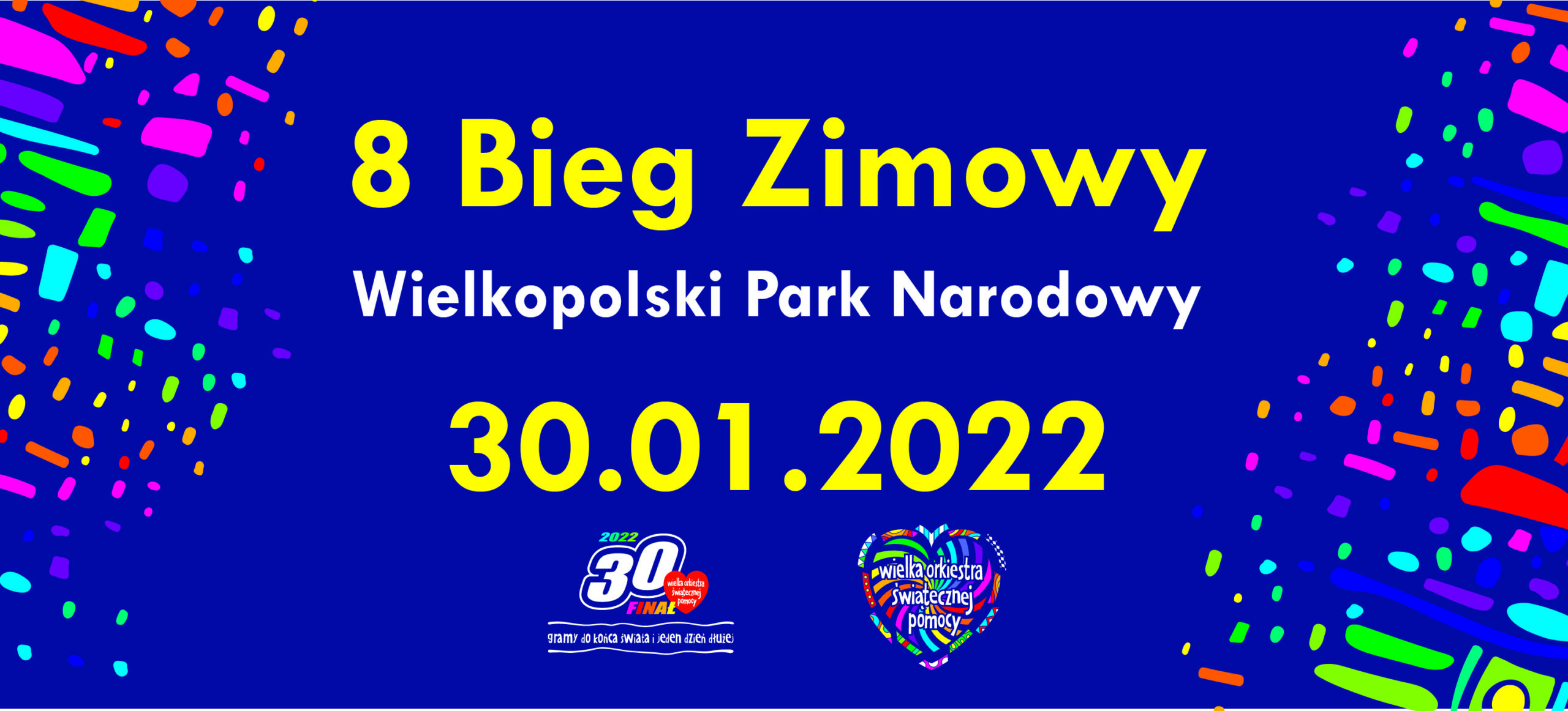 8 bieg zimowy po wielkopolskim parku narodowym 30 stycznia 2022