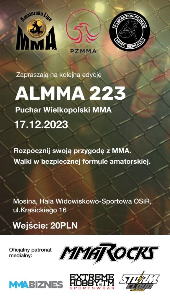 ALMMA 223 - Puchar Wielkopolski MMA