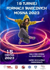 informacje dotyczące 18 turnieju formacji tanecznych mosina 2023