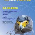 informacje dotyczące imprezy biegowej Król Parku po wielkopolskim Parku Narodowym w dniu 24 września 2023 r.